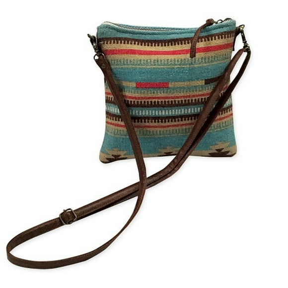 ❌SOLD OUT❌ Fire & Ice Aztec Tribal Crossbody - Picture 2 of 2